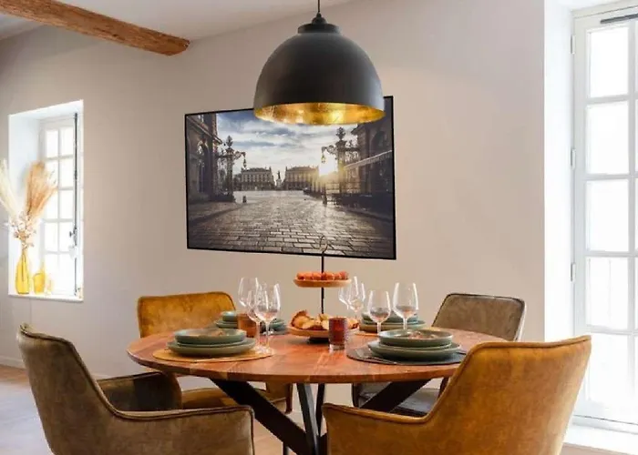 Loft Moderne Au Charme Ancien, Climatisé, Près De La Place Stanislas - Fr-1-584-352 Apartamento *